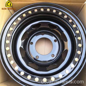 16 Zoll 6x139.7 Stahlradfelgen 16x8